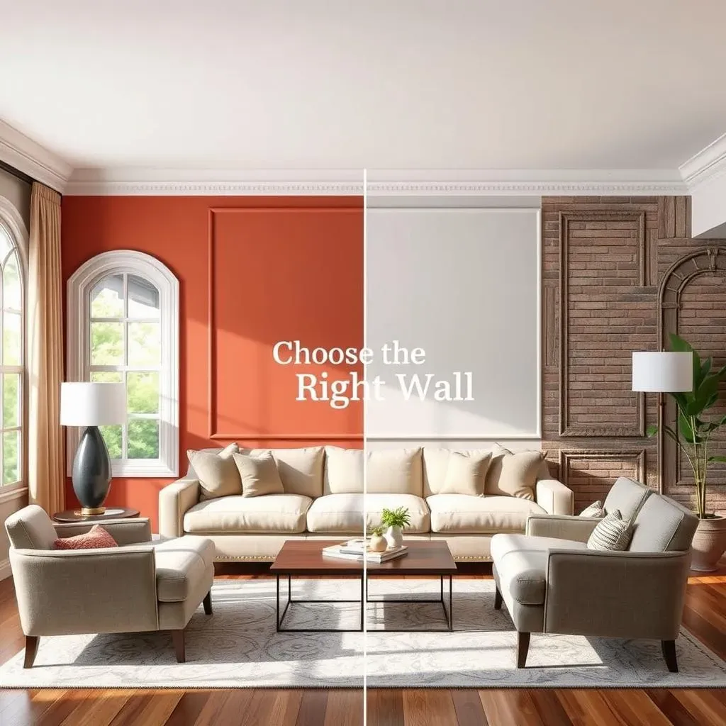 Choosing the Right Wall for Your Living Room Accent Wall Paint