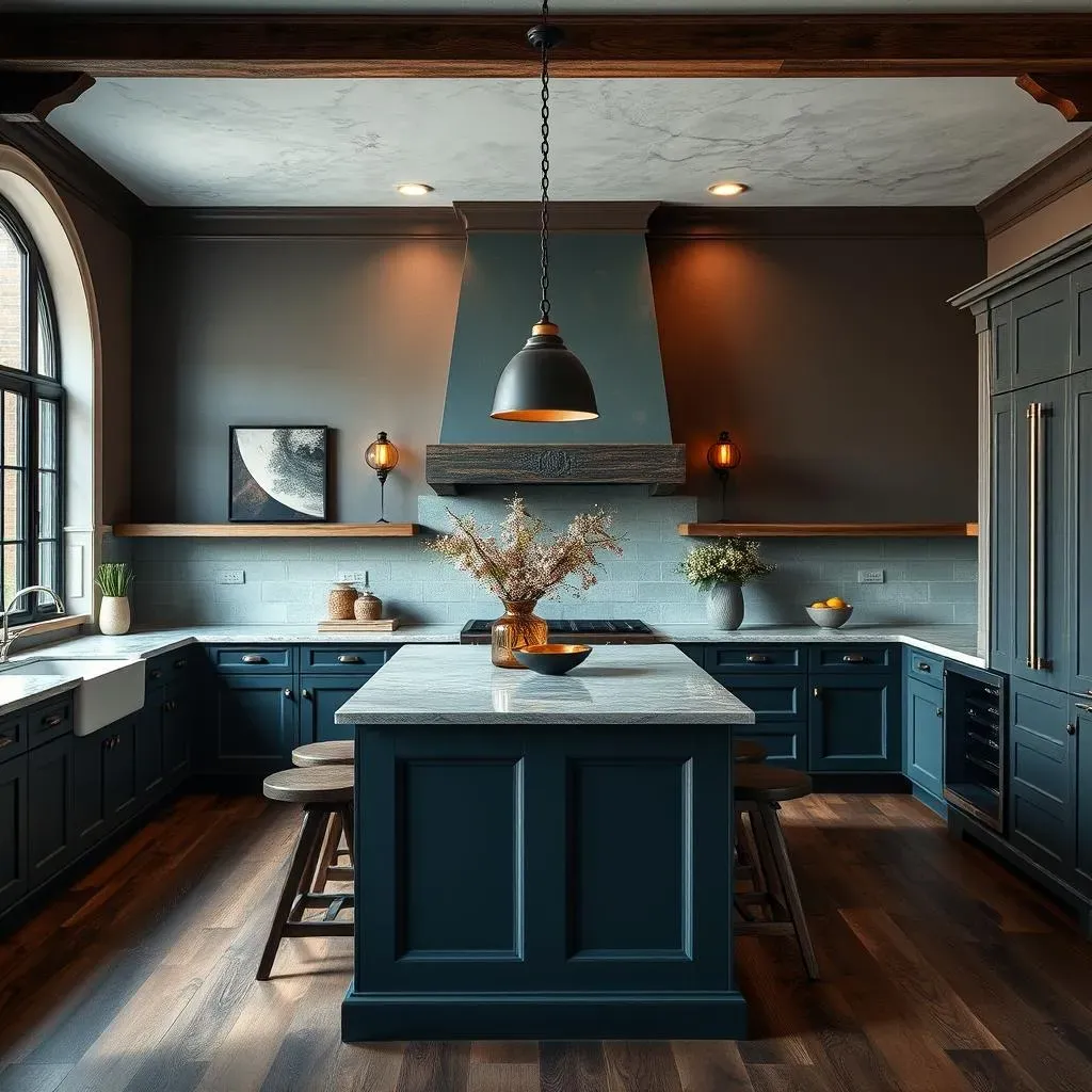 Choosing the Right Wall: Placement for Traditional Kitchen Accent Wall Ideas