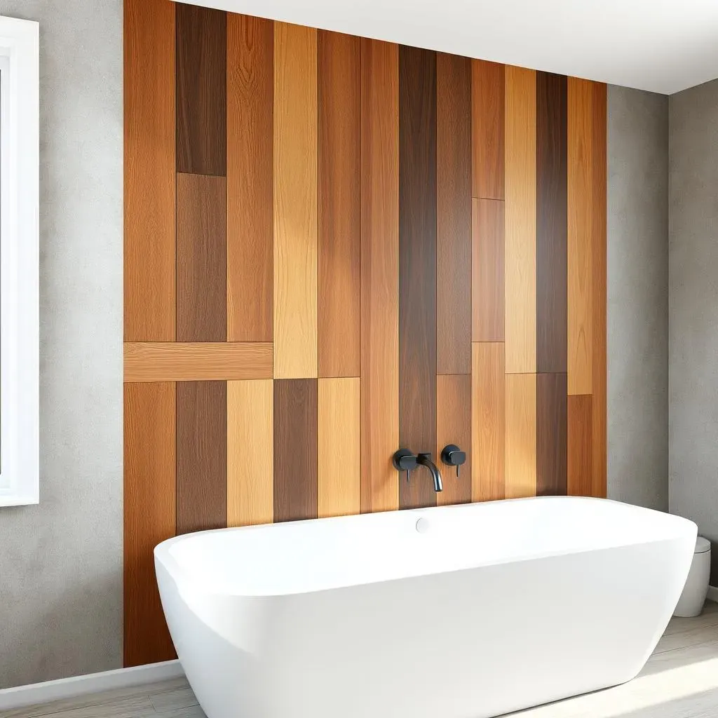 Choosing the Right Wood for Your Bathroom Accent Wall