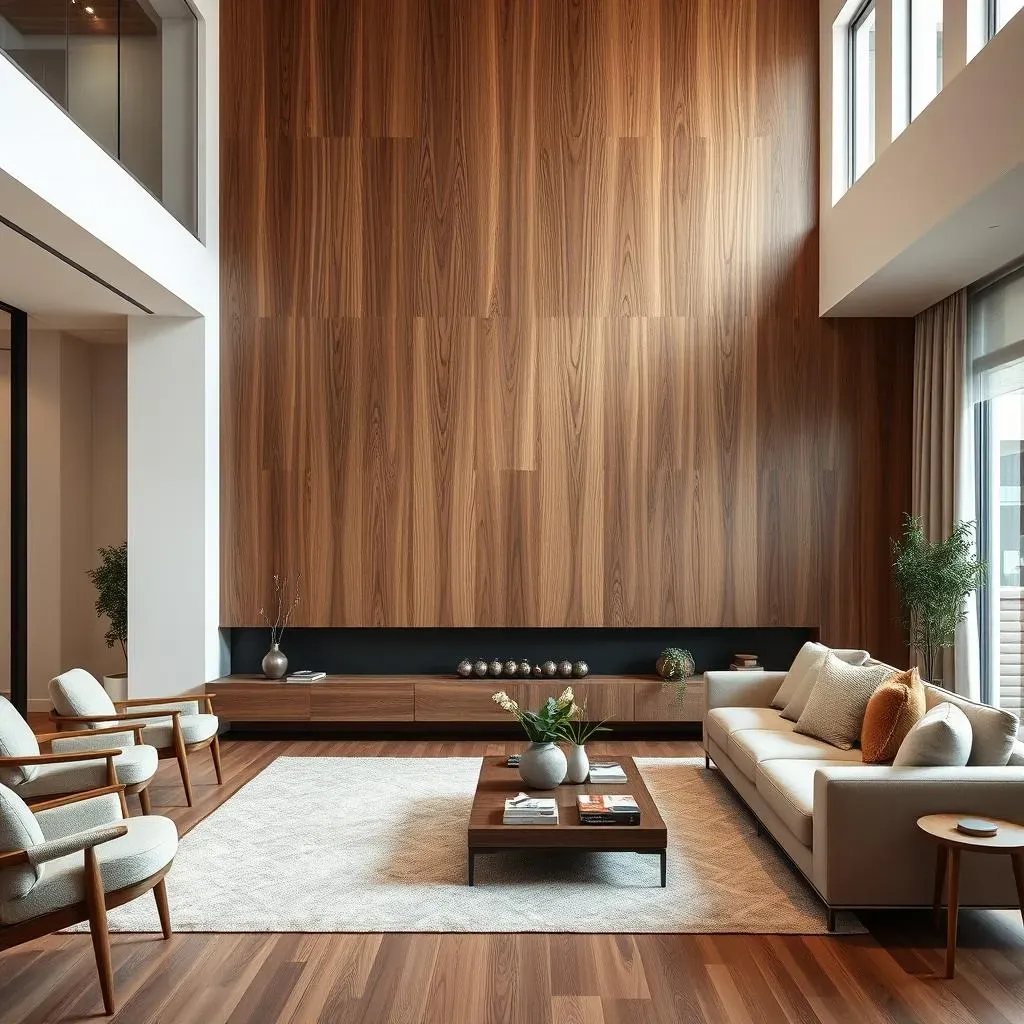 Choosing the Right Wood for Your Modern Accent Wall Ideas with Wood Paneling