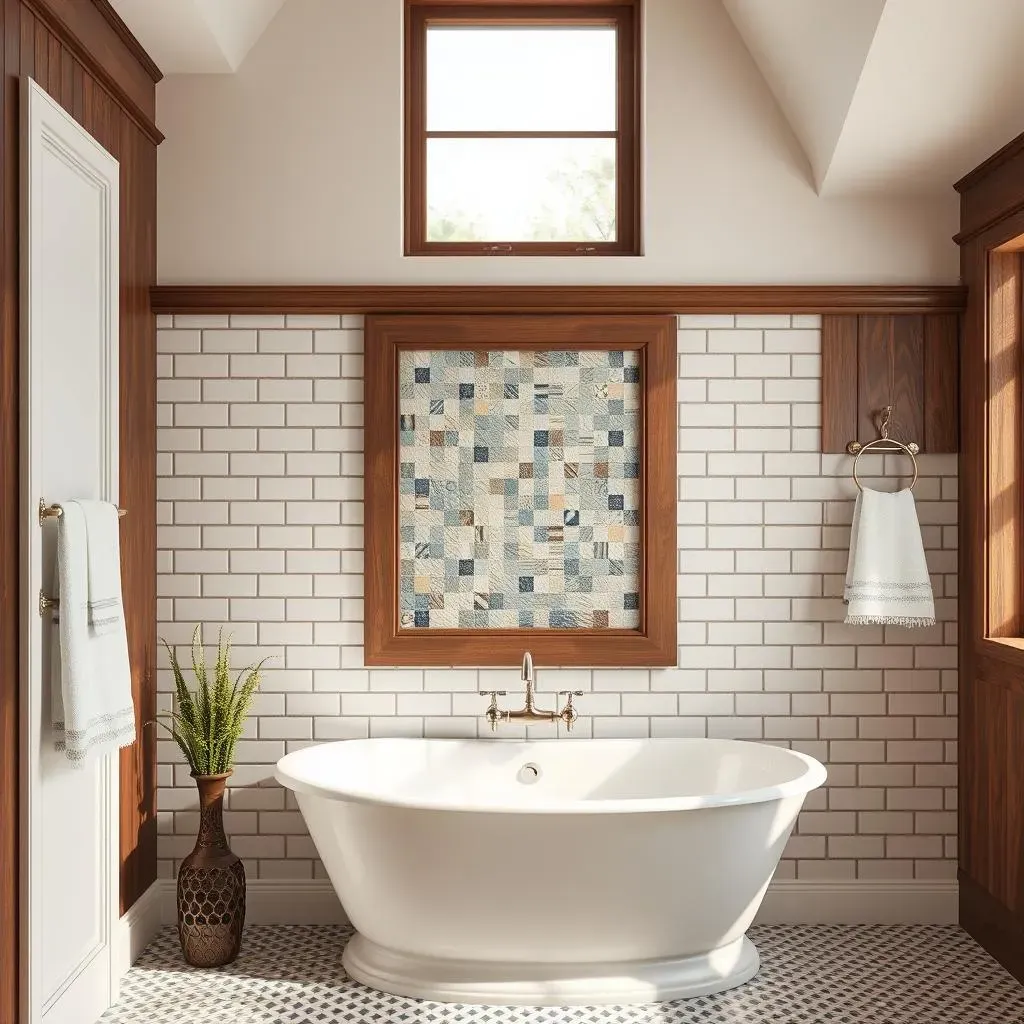 Classic Materials for a Traditional Accent Wall: Tile, Wood, and More