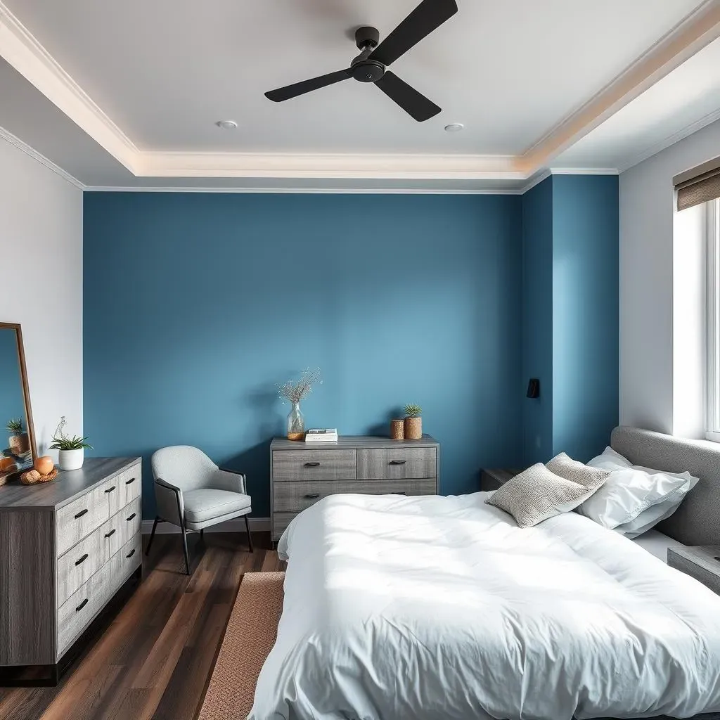 Creating a Stunning Modern Bedroom Accent Wall with Paint