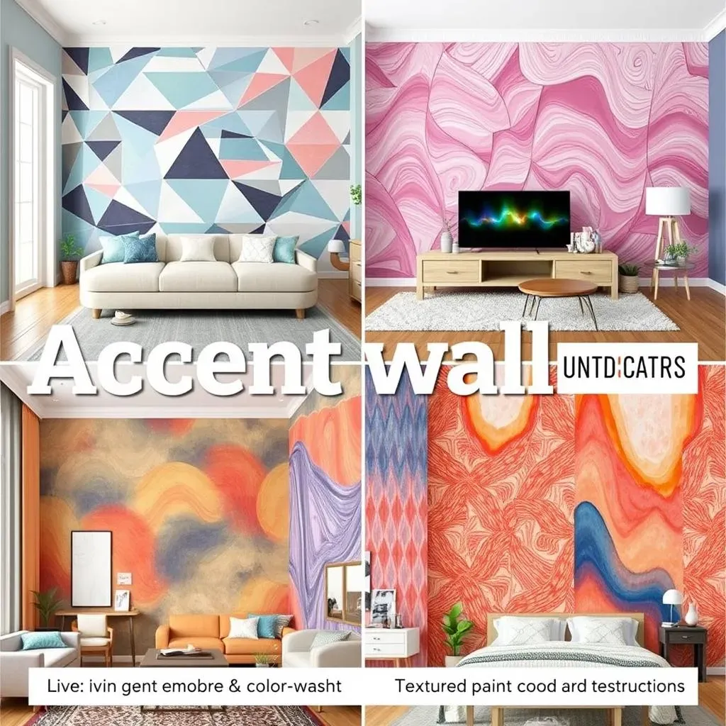 Creative Accent Wall Designs with Paint