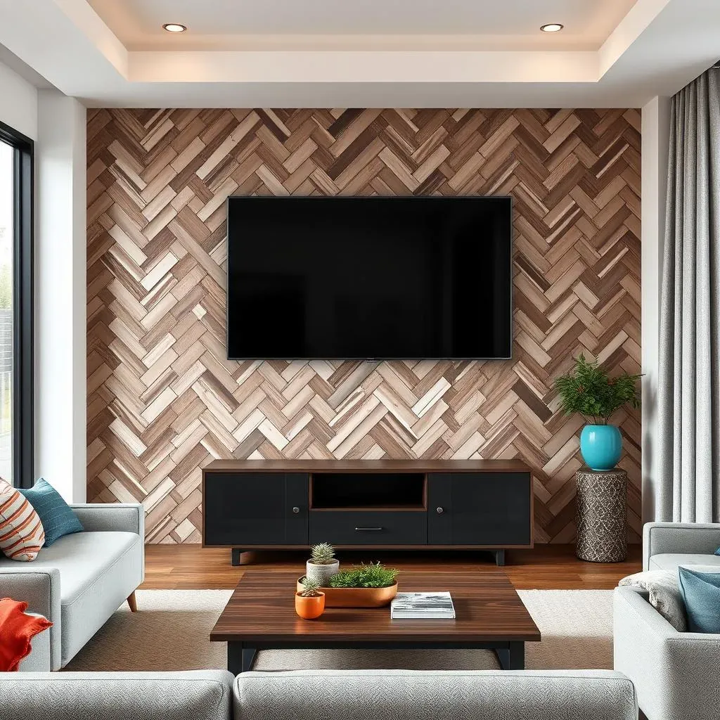 Creative Accent Wall TV Ideas