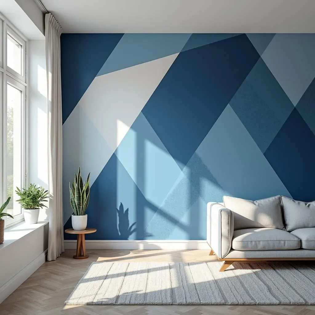 Creative Bathroom Accent Wall Paint Ideas