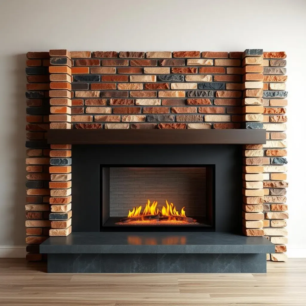 Creative Combinations: Mixing Materials on Your Accent Fireplace Wall