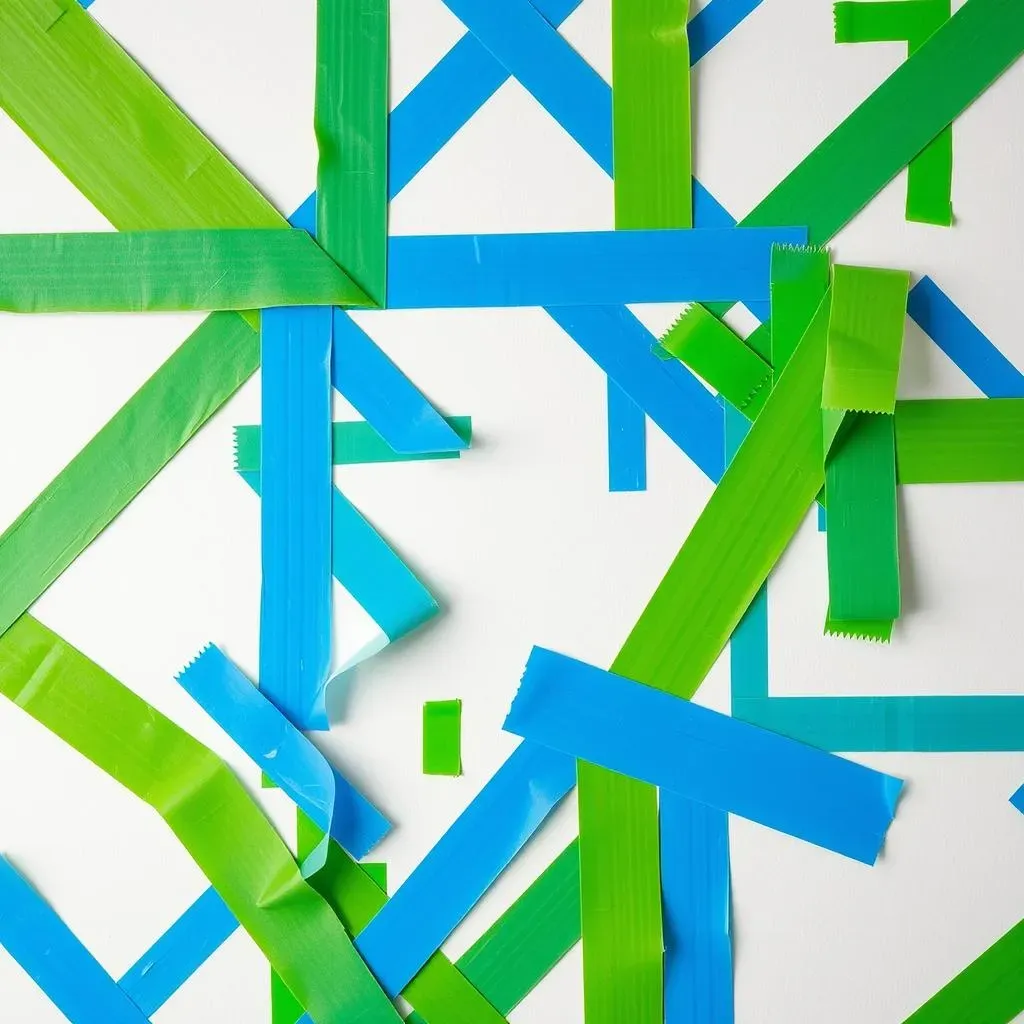 Creative Geometric Patterns Using Tape