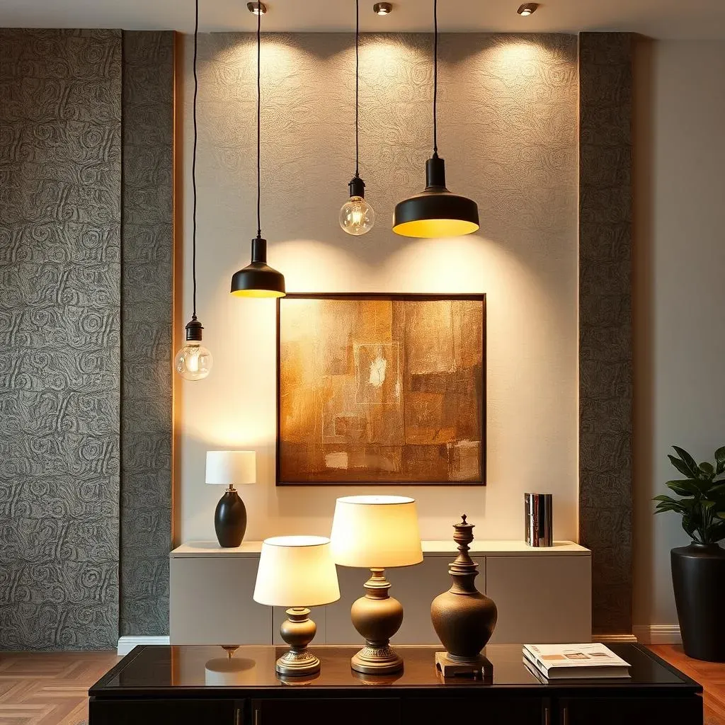 Creative Lighting Solutions for Your Accent Wall