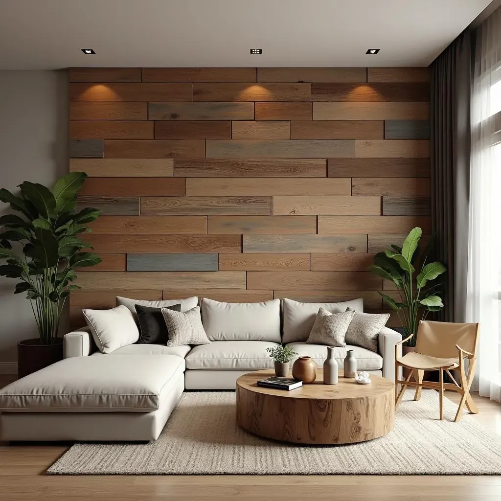 Creative Living Room Wood Accent Wall Ideas to Inspire You