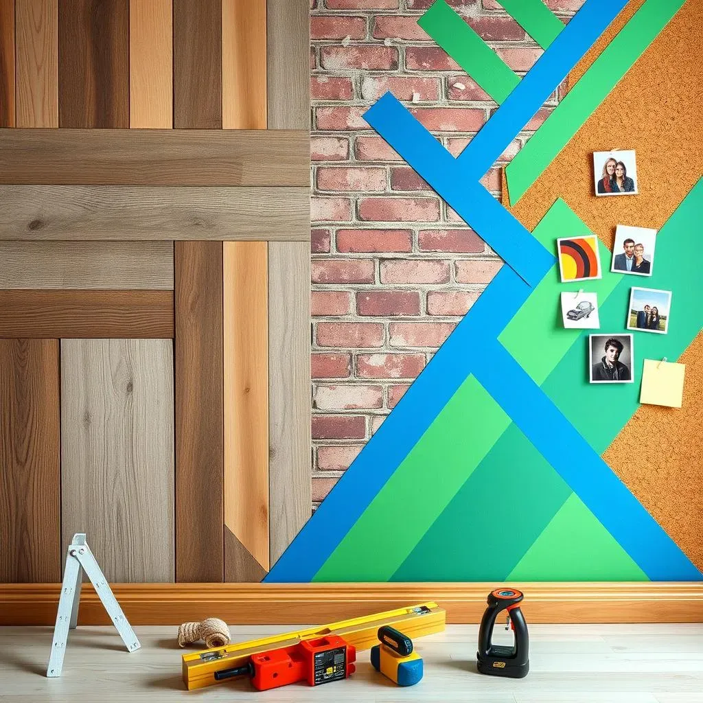 Creative Materials and Techniques for Unique Accent Walls