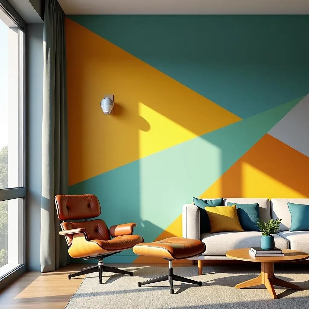 Creative Mid Century Modern Accent Wall Ideas for Every Room