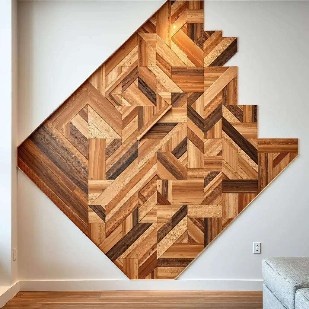 Creative Wood Accent Wall Ideas: Unique Materials and Patterns
