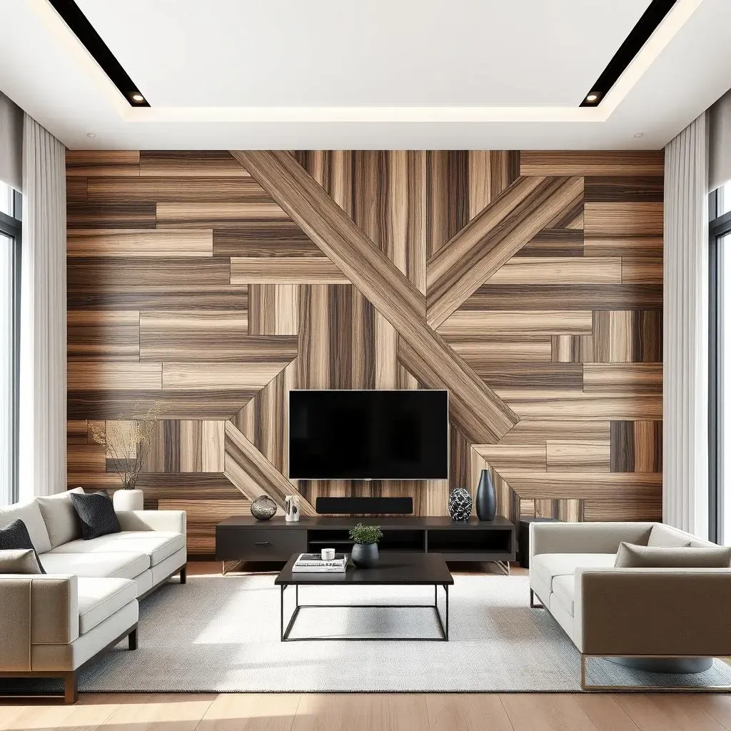 Creative Wood Panel Accent Wall Designs