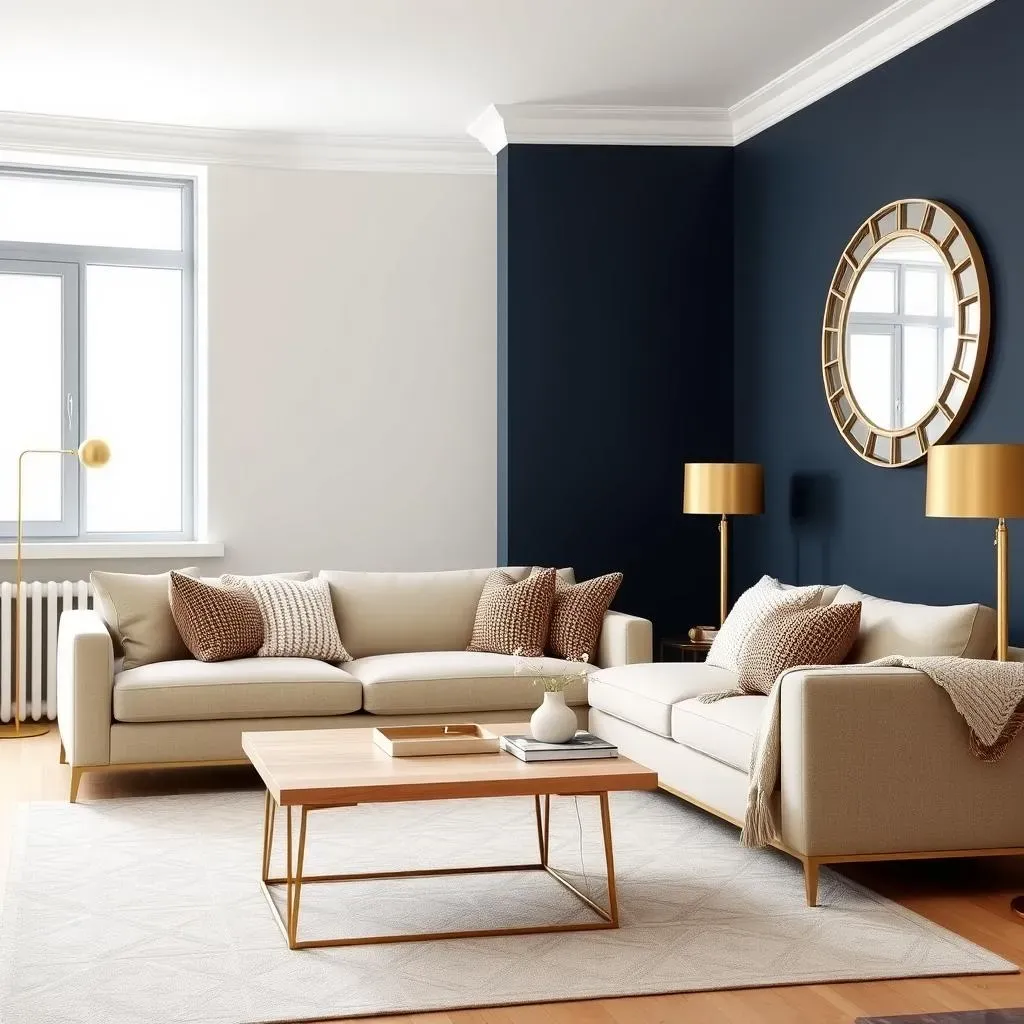 Dark Accent Walls: Complementary Colors and Textures