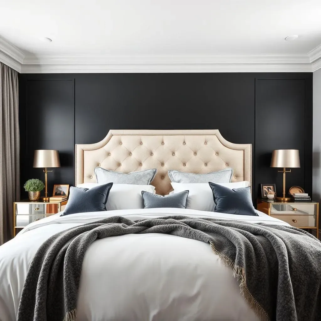 Dark and Dramatic: Using Dark Colors for Bedroom Accent Walls