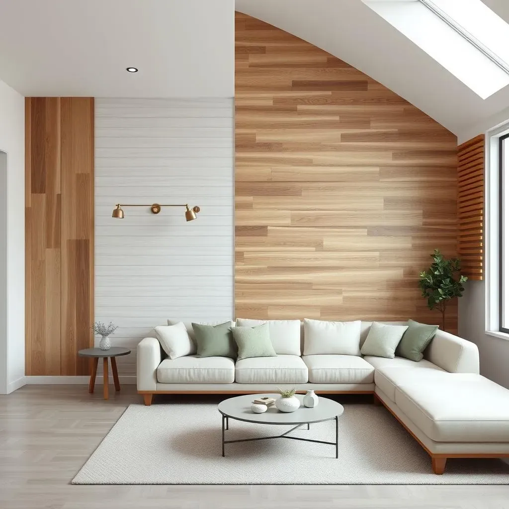 Different Types of Wood Accent Walls for Your Living Room