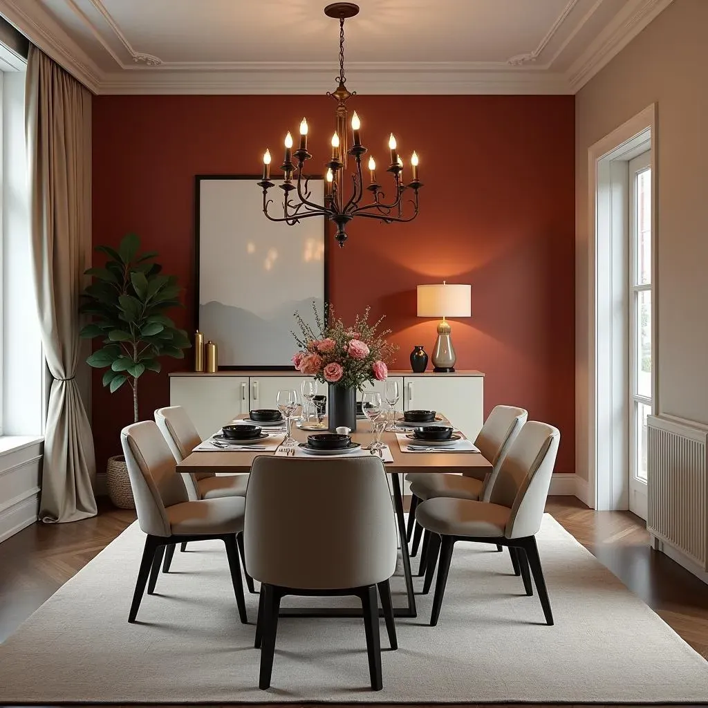 Absolute Dining Room Accent Wall Color Ideas: 12 to Discover