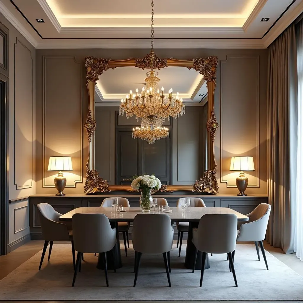 Ultimate Dining Room Accent Wall Ideas with Mirrors