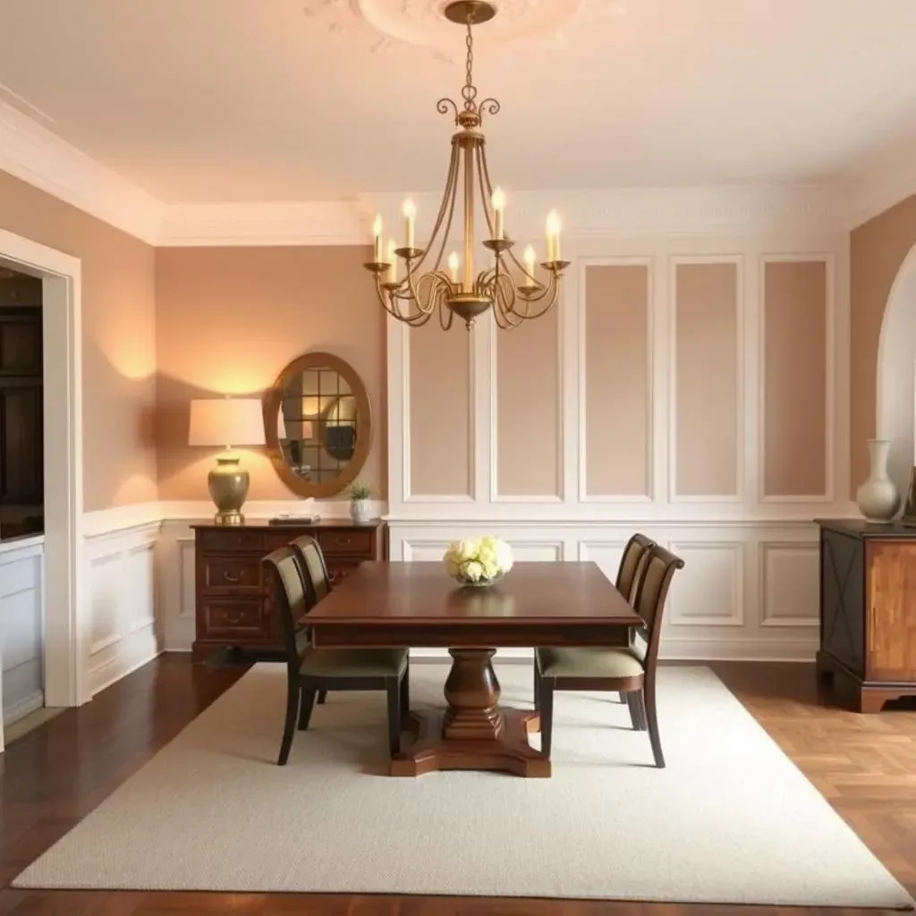 Ultimate Dining Room Accent Wall Ideas with Wainscoting