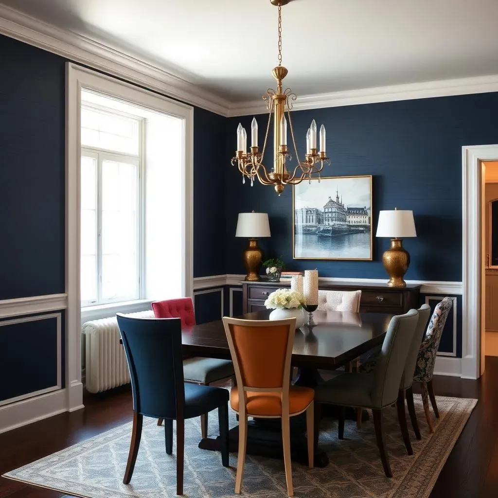 Amazing Dining Room Paint Ideas with Accent Wall to Inspire You