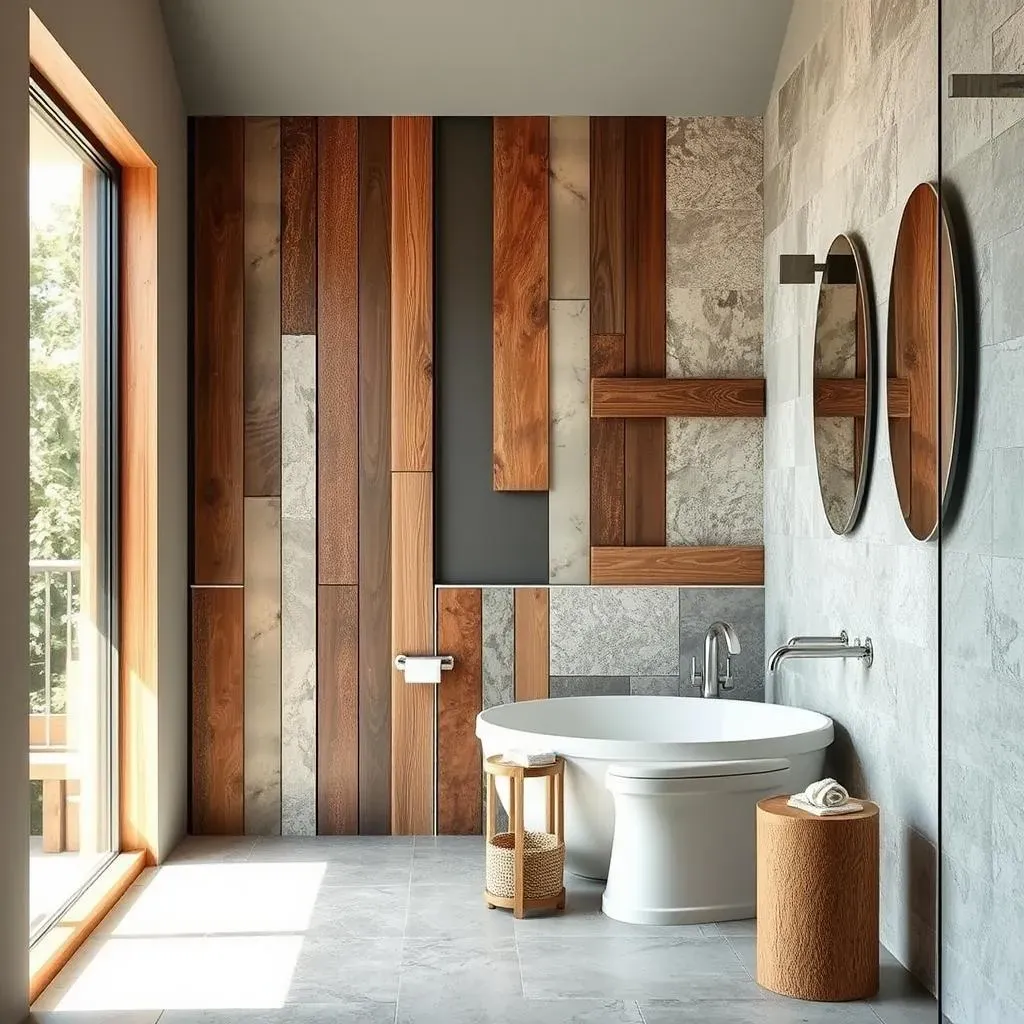Dive into Design: Unique Bathroom Accent Wall Ideas