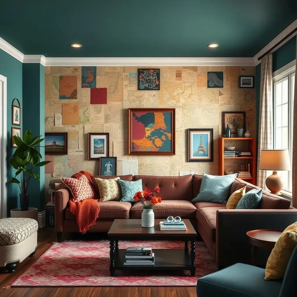 DIY Accent Living Room Walls: BudgetFriendly Options
