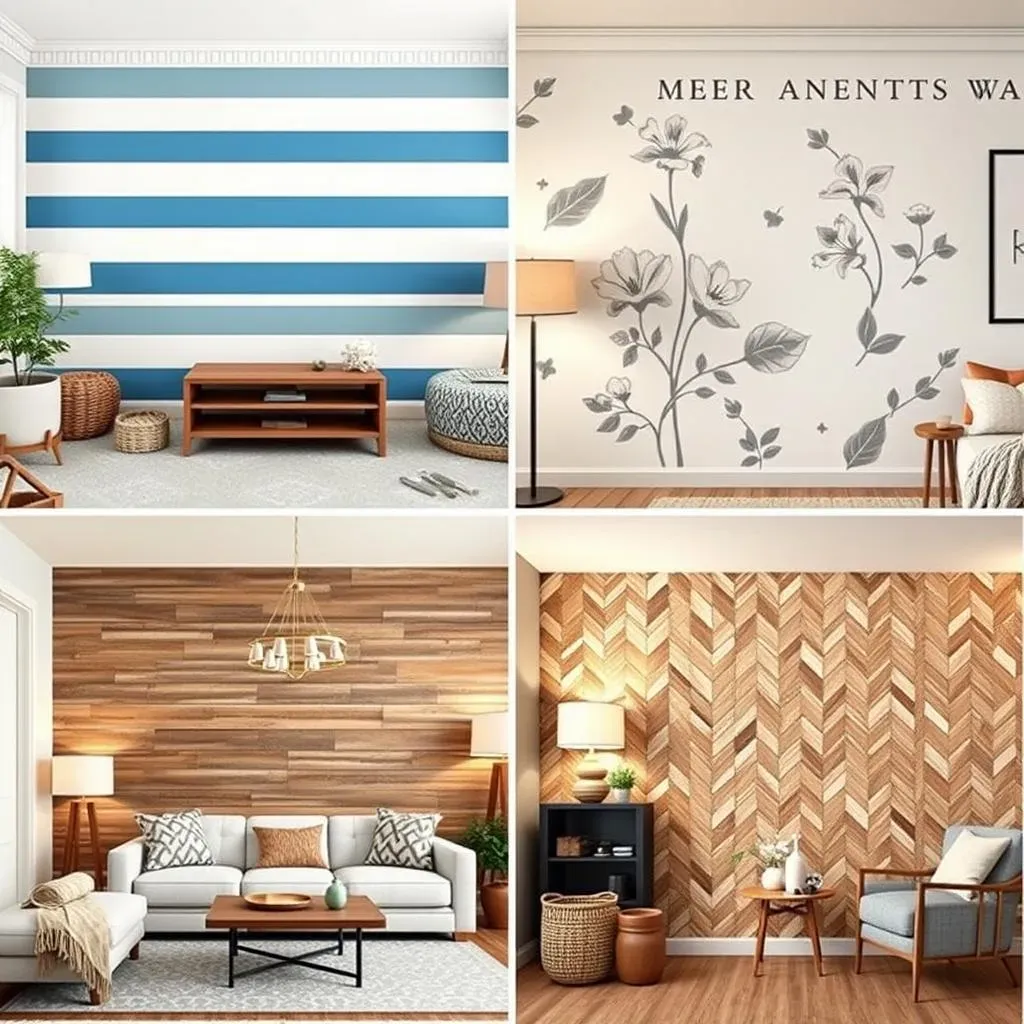 DIY Accent Wall Ideas for Your Living Room