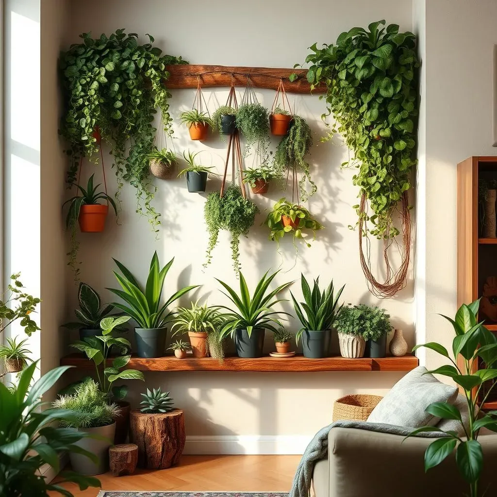 Amazing DIY Accent Wall with Plants