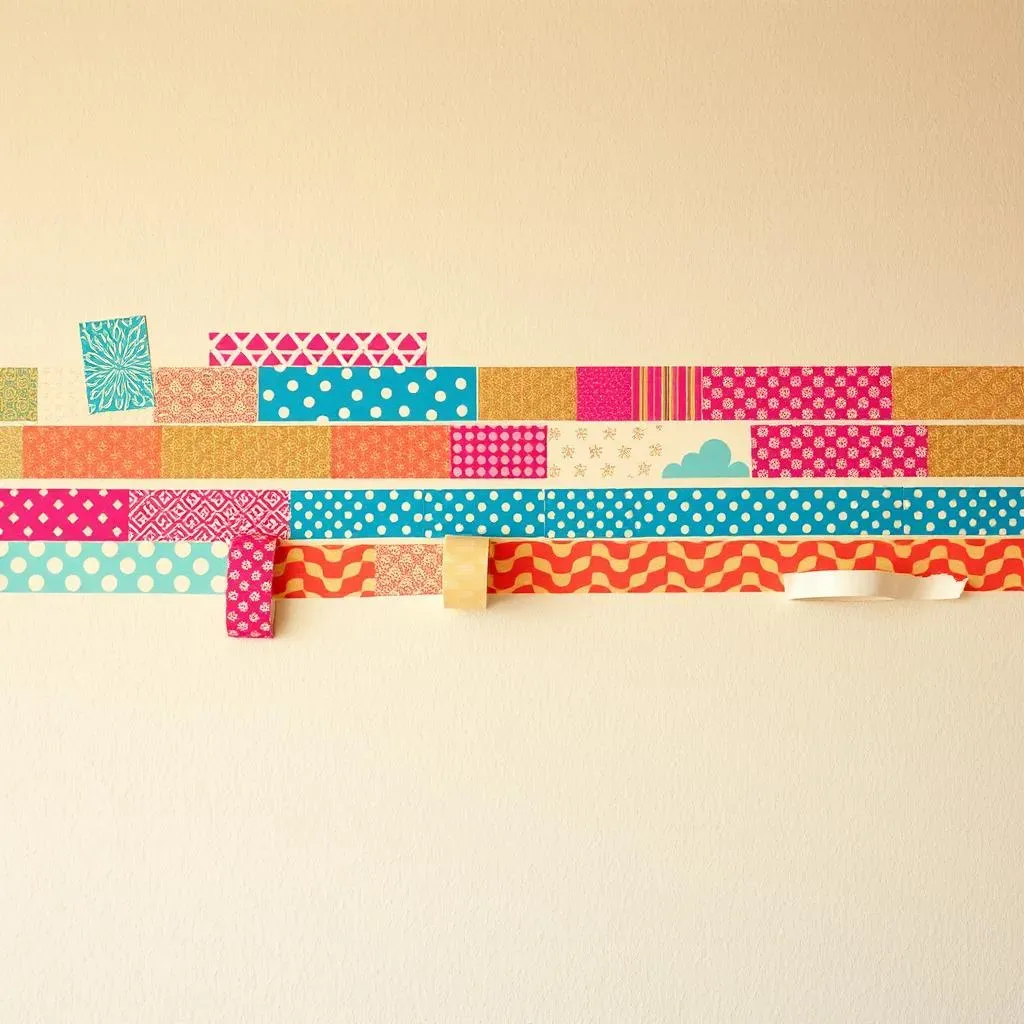 Ultimate DIY Accent Wall with Washi Tape