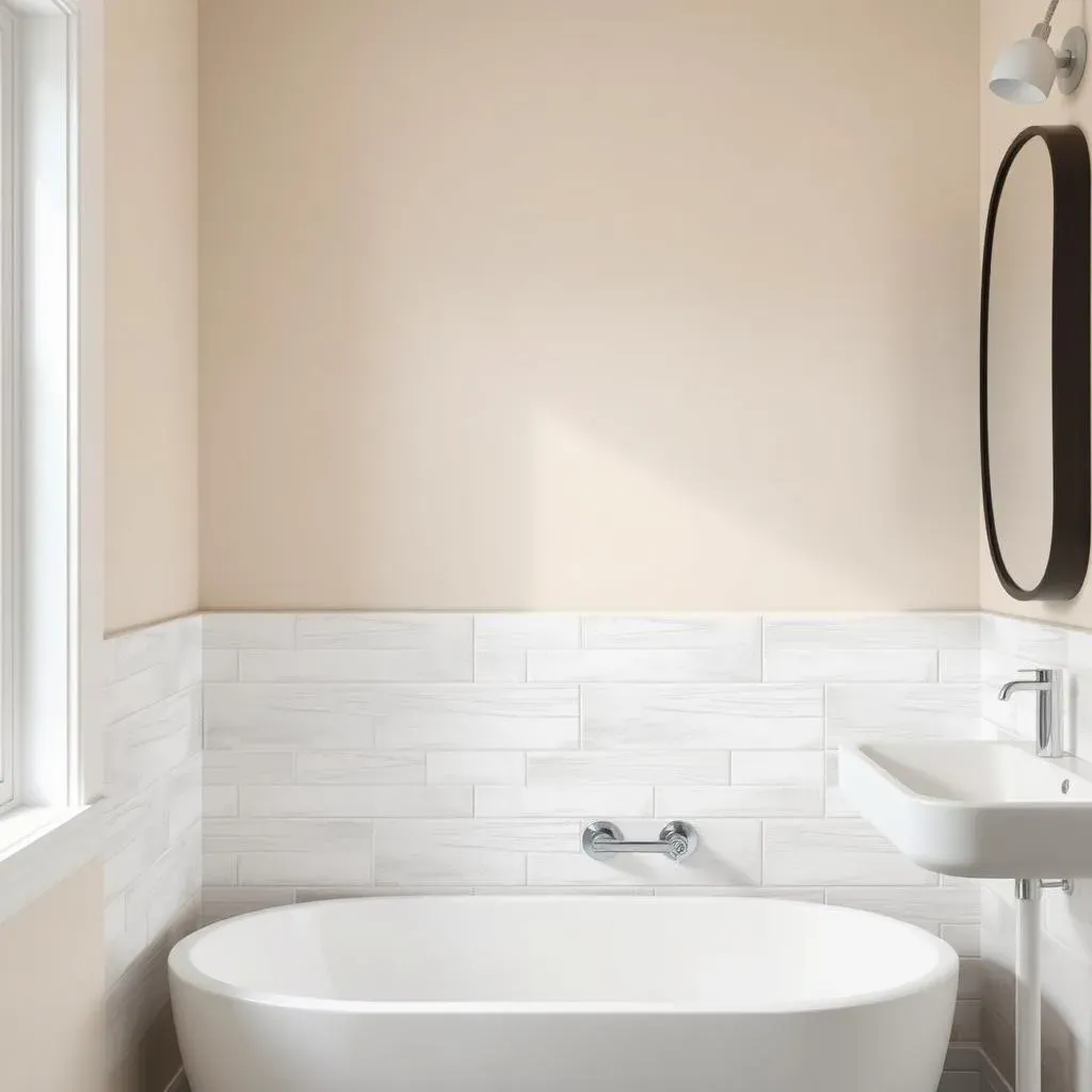 DIY and Professional Small Bathroom Accent Wall Tips