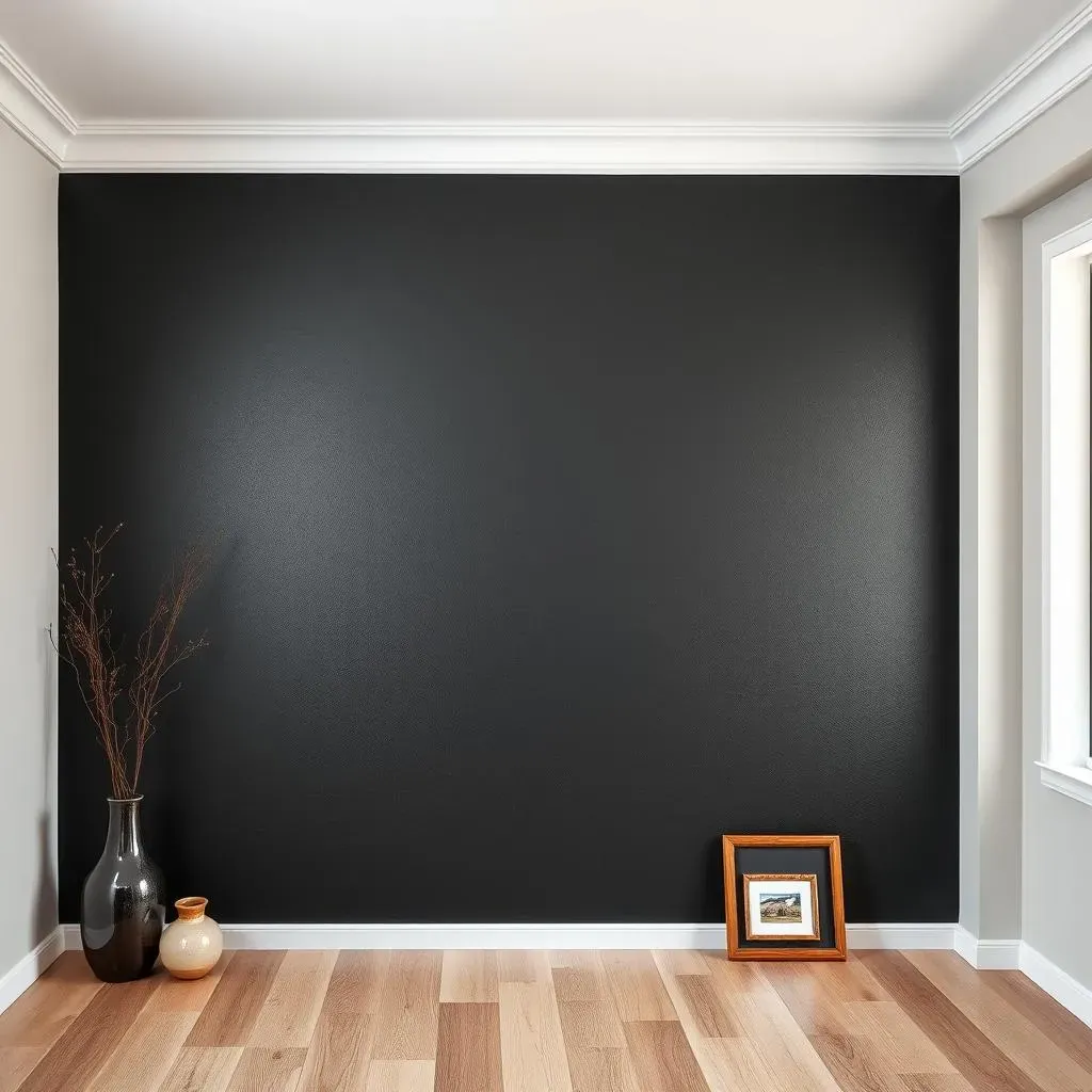 DIY Black Wall: Paint Choices and Application Tips