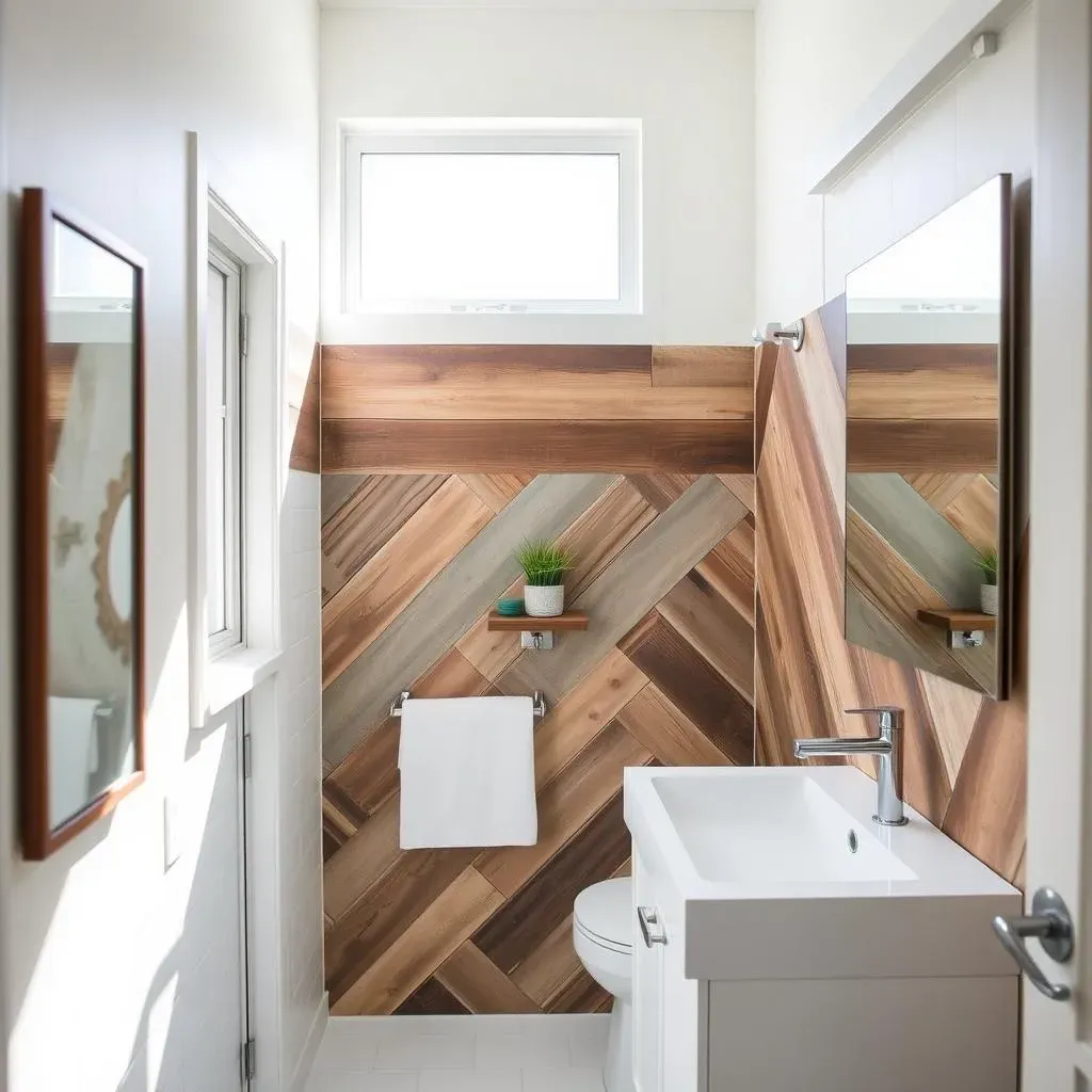 DIY Delight: Crafting Your Own Bathroom Accent Wall Masterpiece