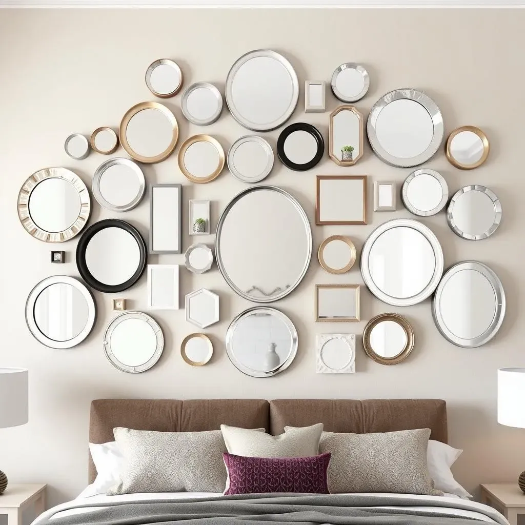 DIY Delight: Easy Tutorials for Your Bedroom Accent Wall with Mirrors