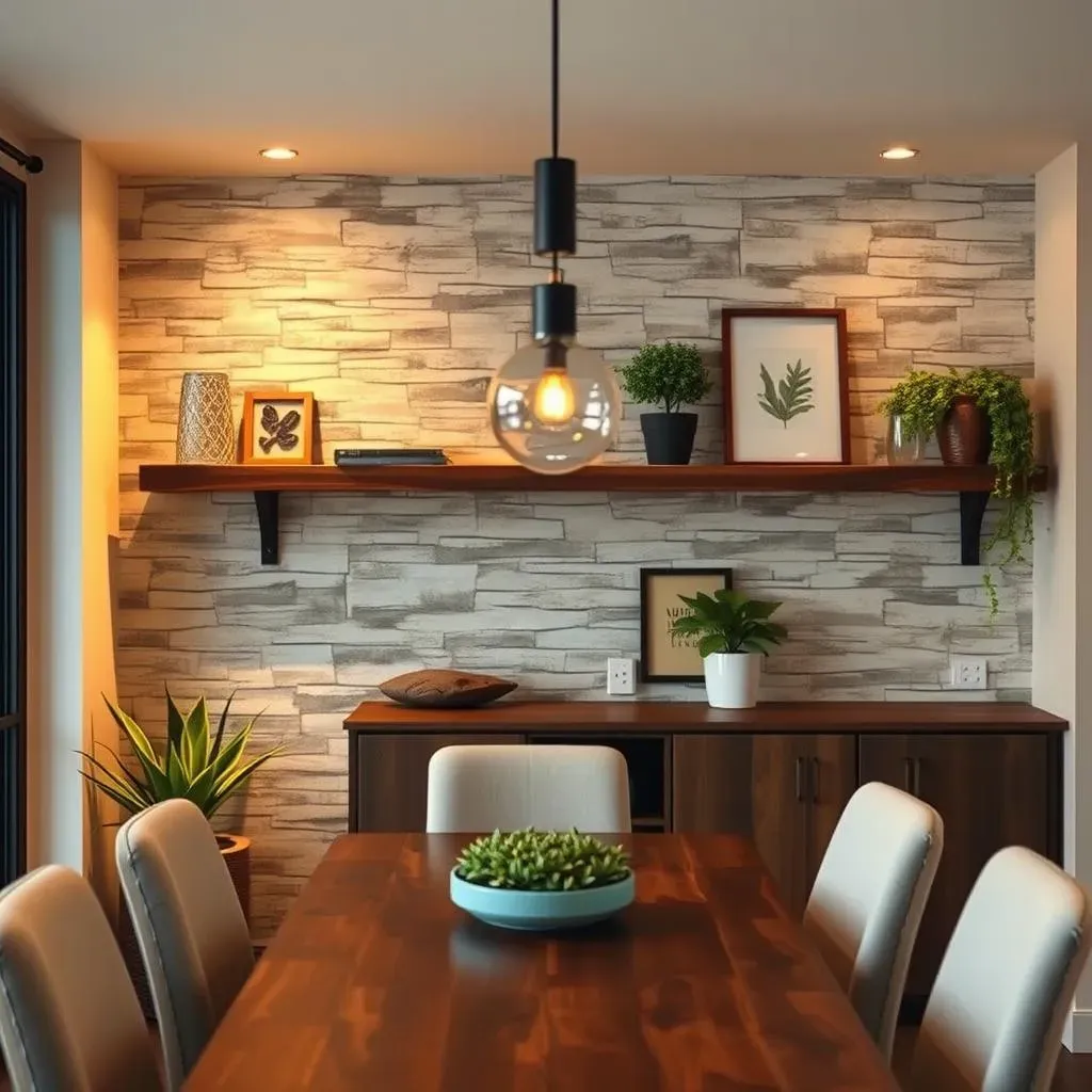 Amazing DIY Dining Room Accent Wall Ideas