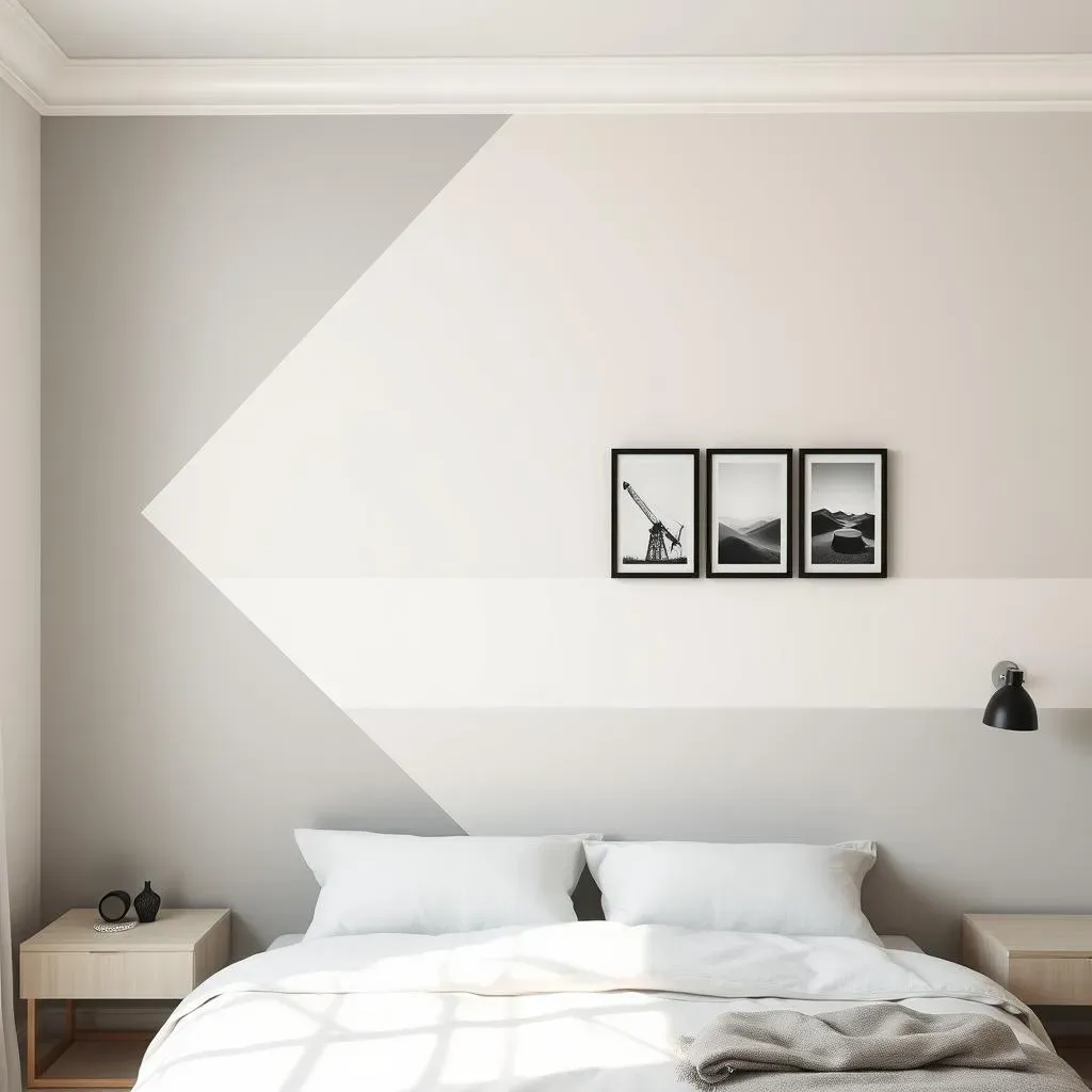 DIY Minimalist Bedroom Accent Wall Projects