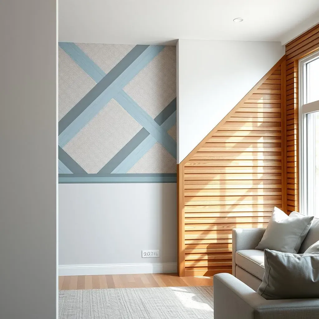 DIY Modern Accent Wall Techniques