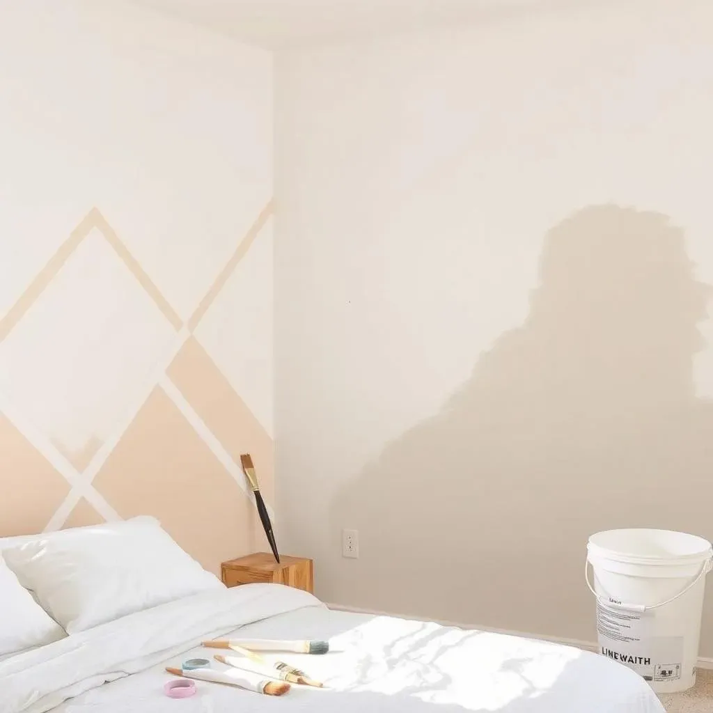 DIY Painting Techniques for a Unique Bedroom Accent Wall