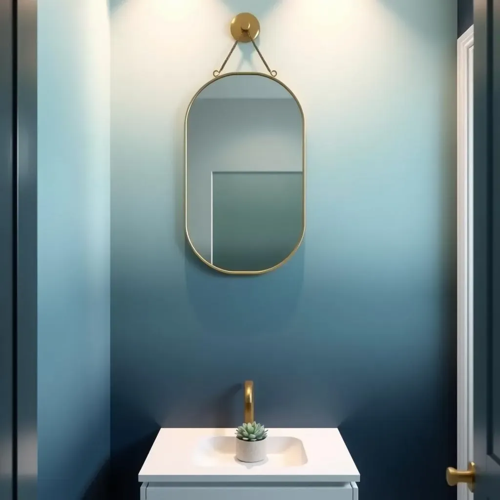 DIY Powder Room Accent Wall Ideas: Paint & Texture