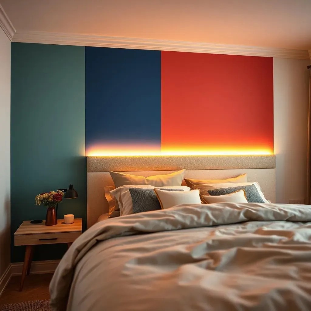 DIY Projects: Bedroom Accent Walls with Integrated Lighting