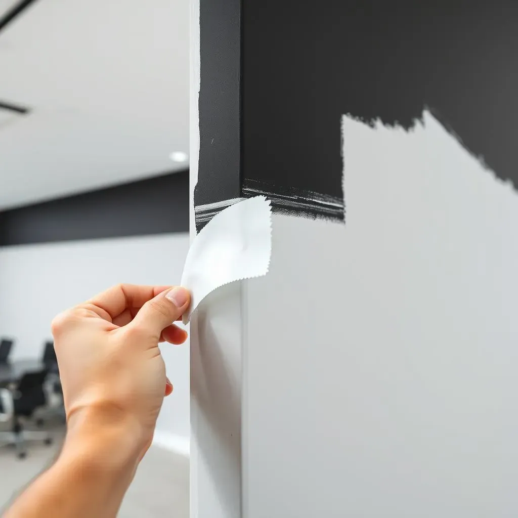 DIY Tips for Painting a Stunning Black Office Accent Wall