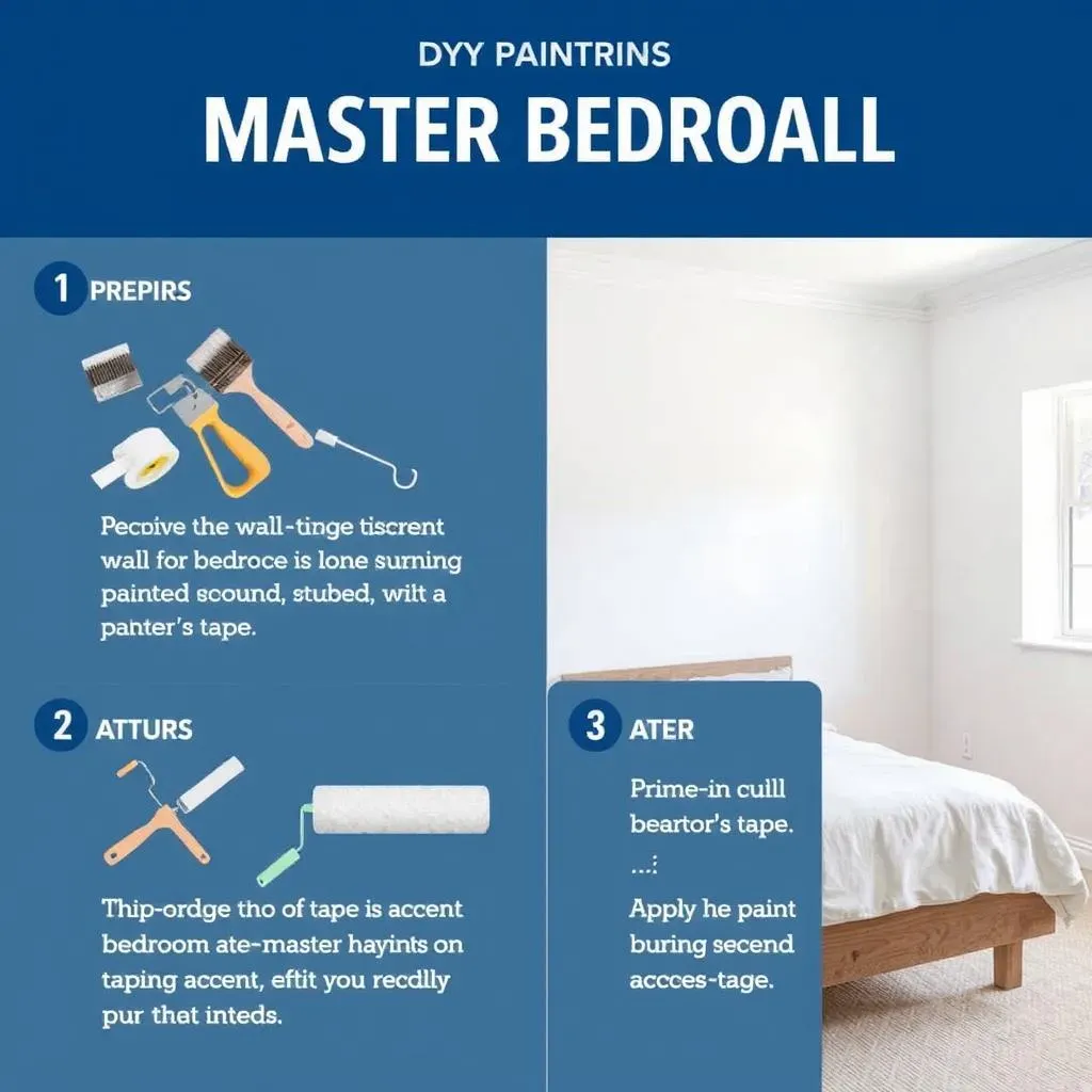 DIY Tips for Painting Master Bedroom Accent Walls