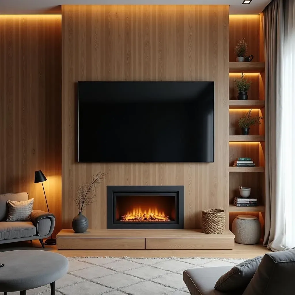 DIY TV Walls and Fireplaces: Creative Projects for Your Home