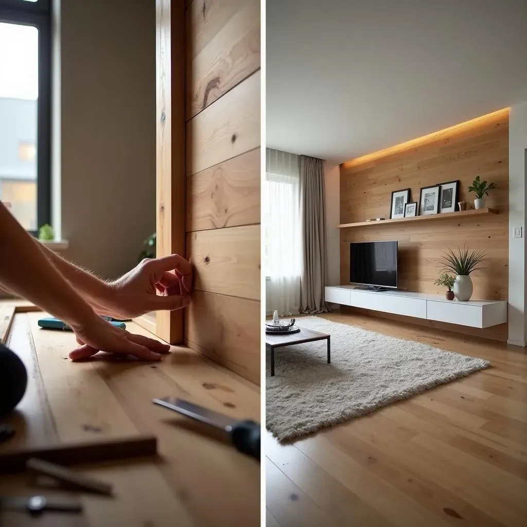 DIY vs. Professional Installation: Hardwood Accent Wall Guide
