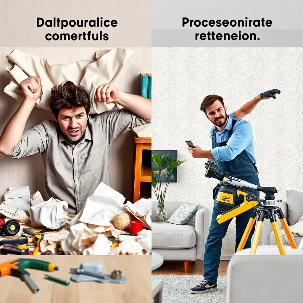 DIY vs. Professional Installation of a Wallpaper Accent Wall