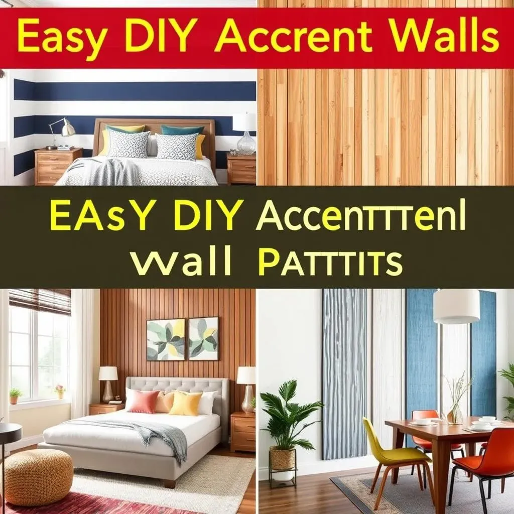 Easy DIY Accent Wall Pattern Ideas