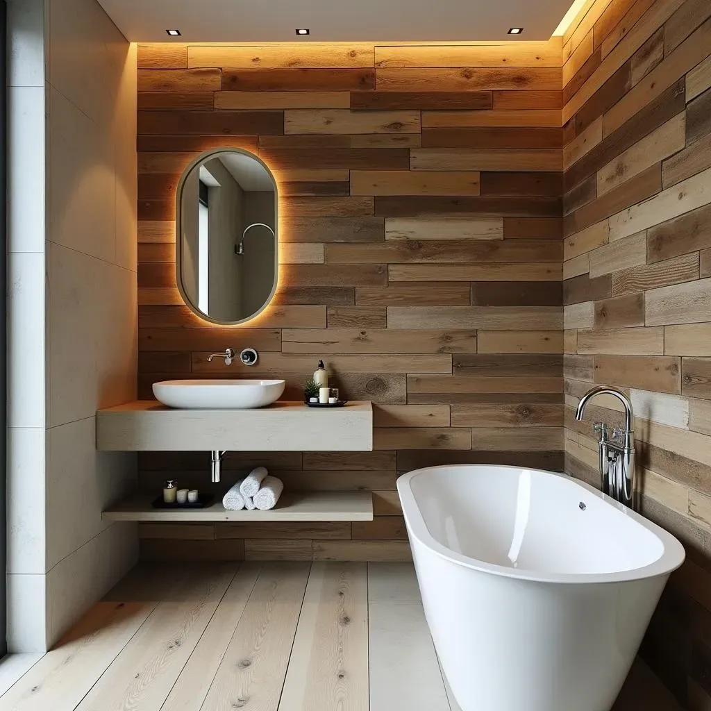 Elevate Your Bathroom: Stunning Wood Accent Wall Ideas