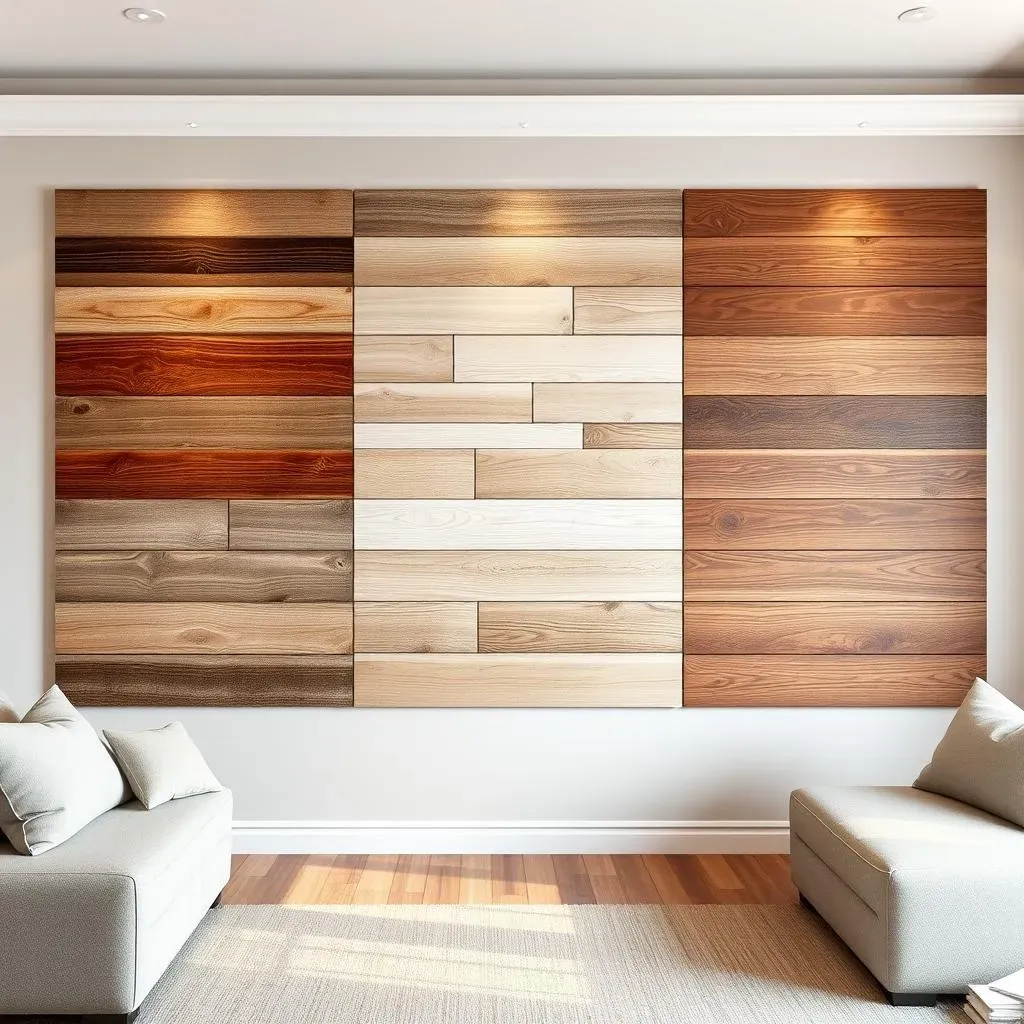 Exploring Different Types of Wood for Your Living Room Accent Wall
