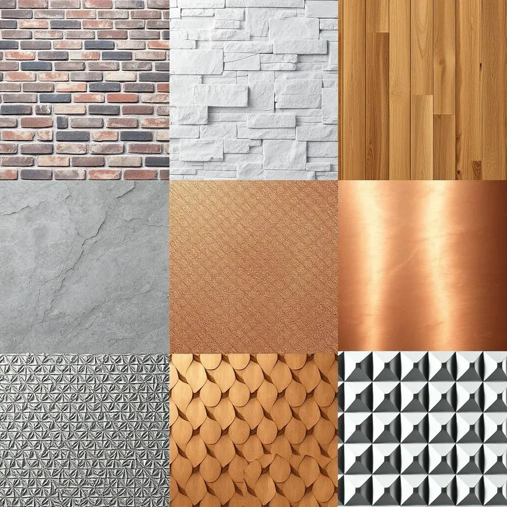 Exploring Diverse Textures for Your Living Room Accent Wall