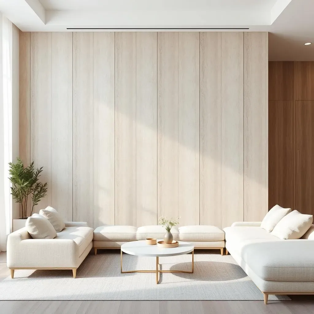 Exploring Minimalist Modern Accent Wall Materials & Textures