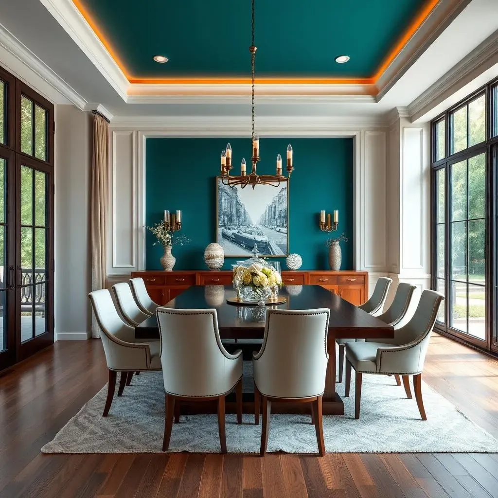 Exploring Unique Dining Room Accent Wall Color Ideas